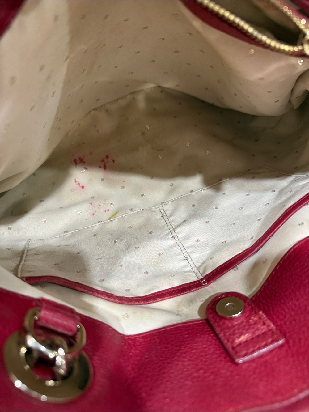 Kate Spade New York Gold Coast Maryanne Quilter Tote with Chain-Link Handles - Picture 7 of 16